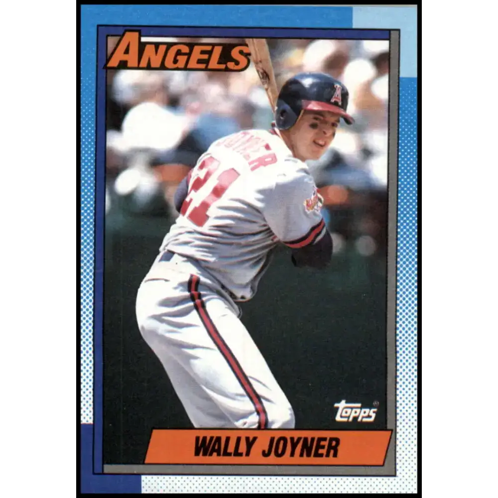 1990 Topps #525 Wally Joyner NM-MT California Angels Baseball Card - Baseball Card Single