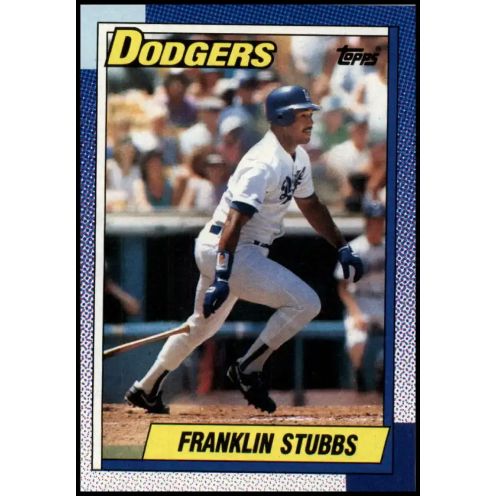 1990 Topps #56 Franklin Stubbs NM-MT Los Angeles Dodgers Baseball Card - Baseball Card Single