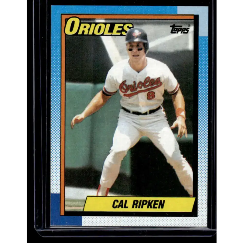 1990 Topps #570 Cal Ripken Baltimore Orioles NM-MT Baseball Card - Baseball Card Single