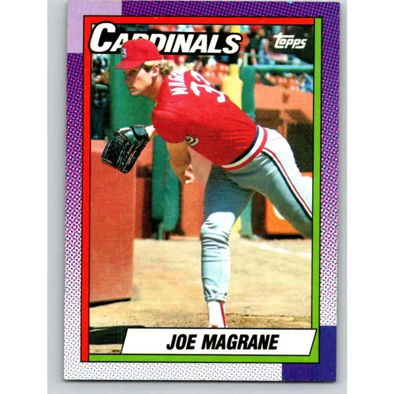1990 Topps #578 Joe Magrane NM-MT St. Louis Cardinals Baseball Card - Baseball Card Single