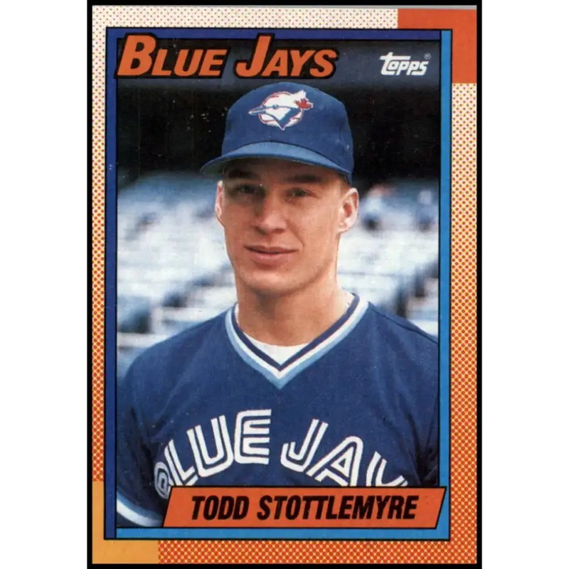 1990 Topps #591 Todd Stottlemyre NM-MT Toronto Blue Jays Baseball Card - Baseball Card Single