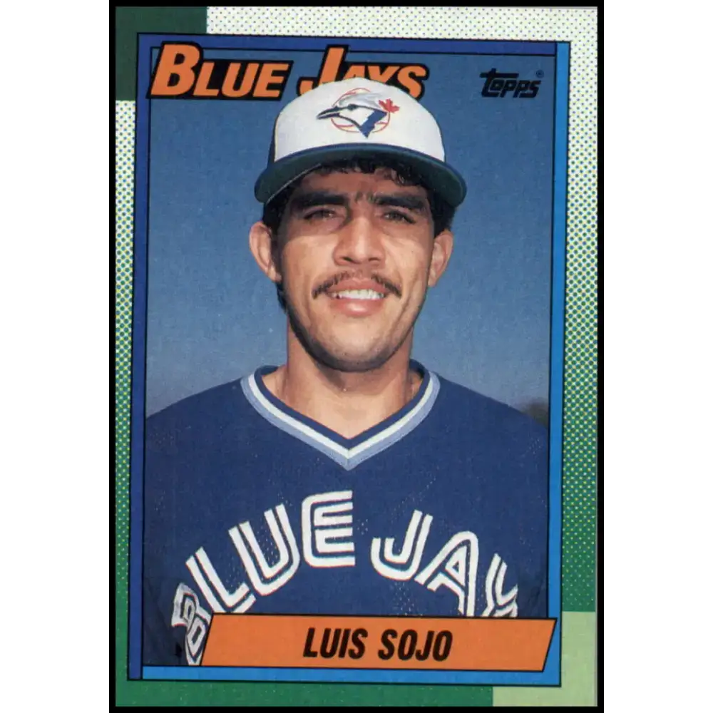 1990 Topps #594 Luis Sojo NM-MT RC Rookie Toronto Blue Jays Baseball Card - Baseball Card Single