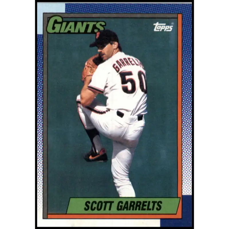 1990 Topps #602 Scott Garrelts NM-MT San Francisco Giants Baseball Card - Baseball Card Single