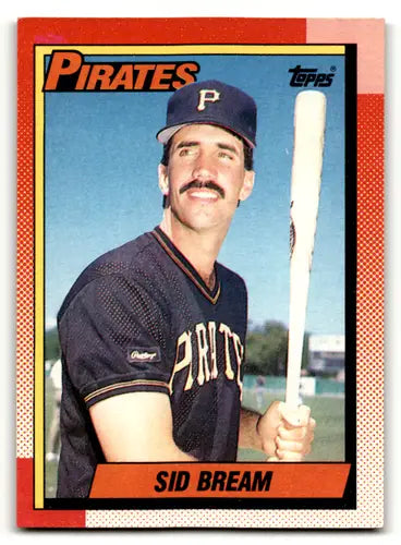 1990 Topps #622 Sid Bream EX/NM Pirates ID:56523 - Baseball Card Single
