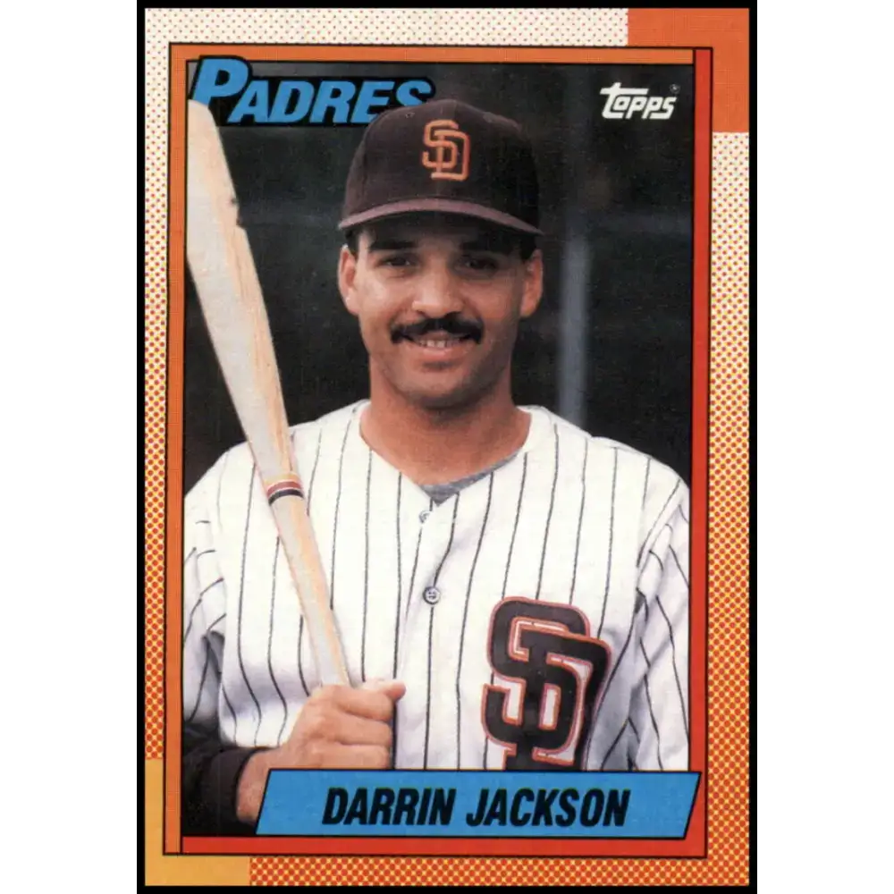 1990 Topps #624 Darrin Jackson NM-MT San Diego Padres Baseball Card - Baseball Card Single