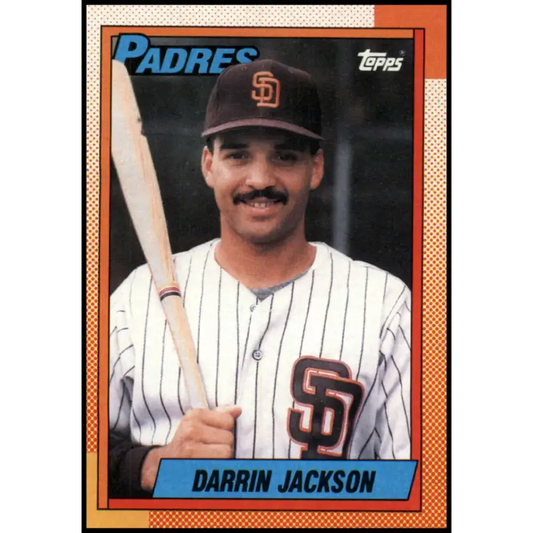 1990 Topps #624 Darrin Jackson NM-MT San Diego Padres Baseball Card - Baseball Card Single