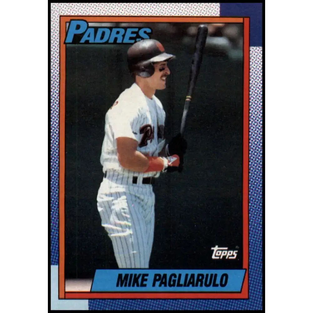1990 Topps #63 Mike Pagliarulo NM-MT San Diego Padres Baseball Card - Baseball Card Single