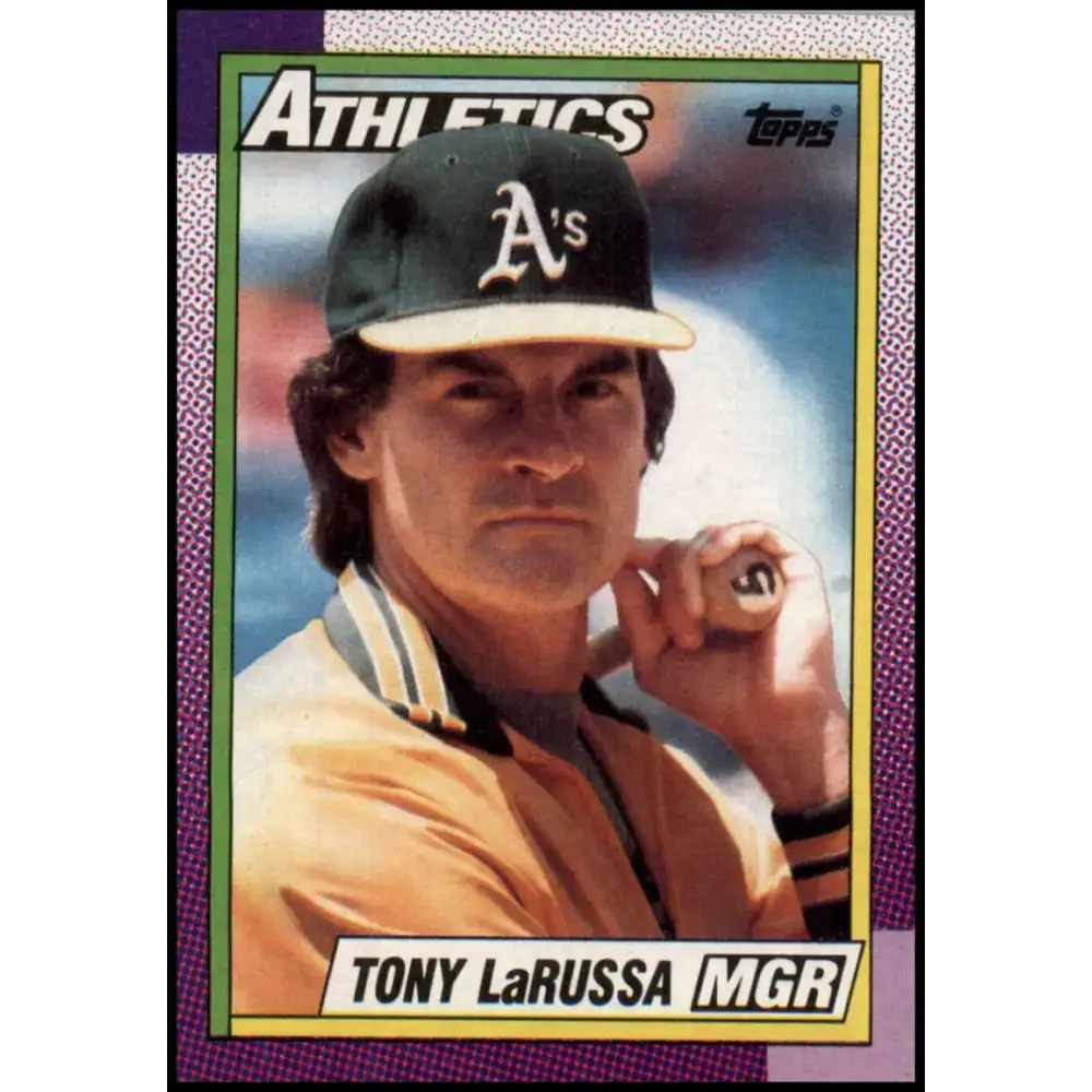 1990 Topps #639 Tony LaRussa MG NM-MT Oakland Athletics Baseball Card - Baseball Card Single