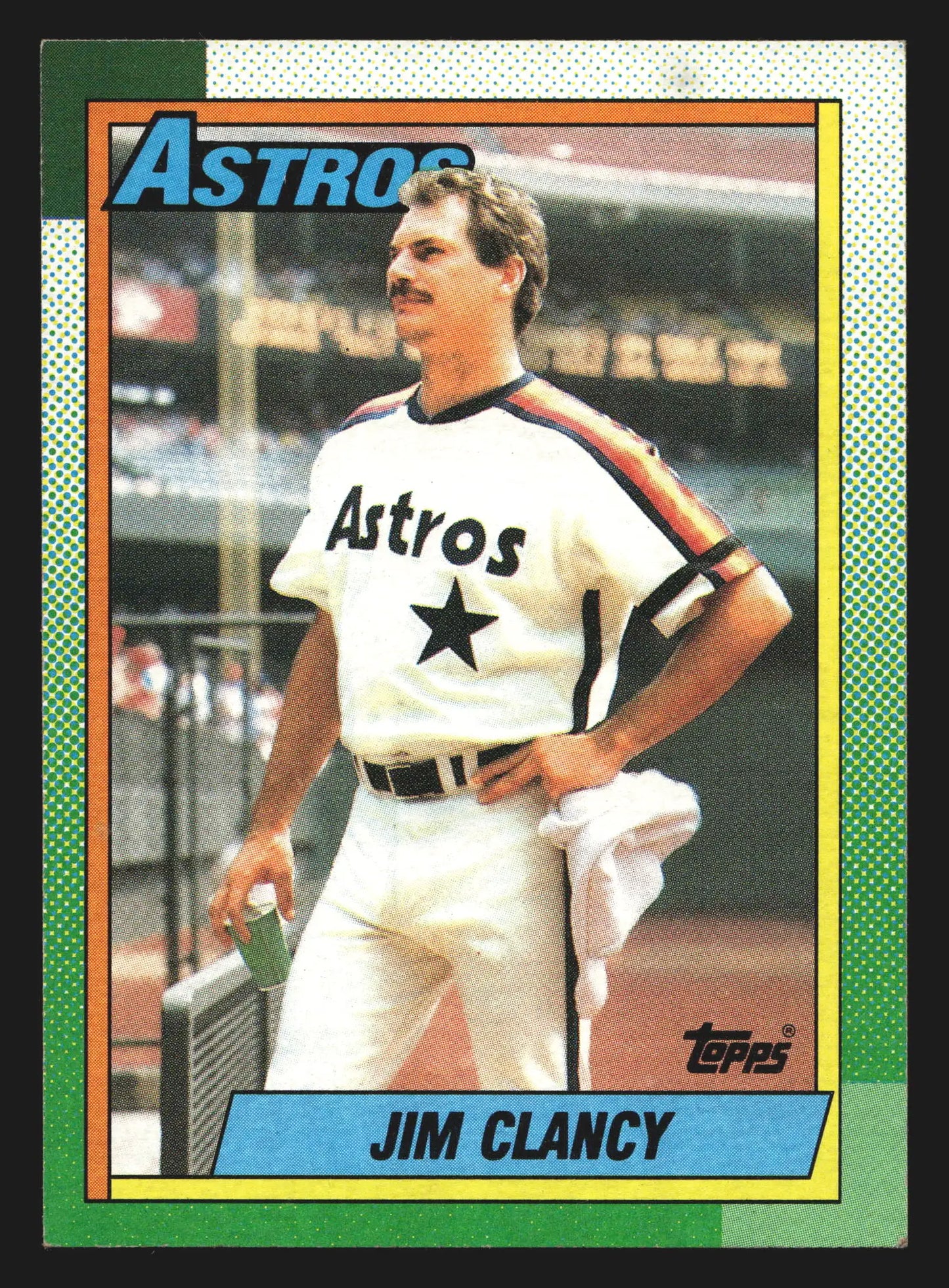 1990 Topps #648 Jim Clancy Houston Astros - Baseball Card Single