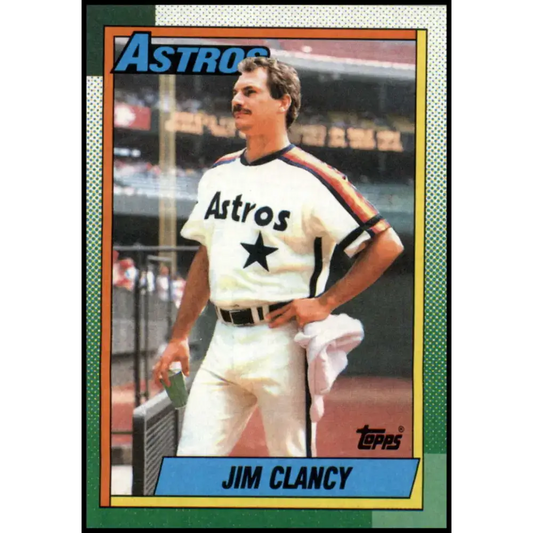 1990 Topps #648 Jim Clancy NM-MT Houston Astros Baseball Card - Baseball Card Single