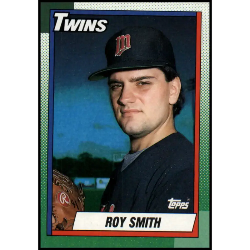 1990 Topps #672 Roy Smith NM-MT Minnesota Twins Baseball Card - Baseball Card Single