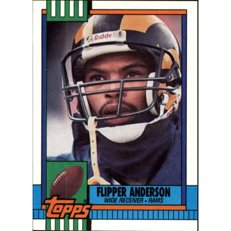 1990 Topps #68 Flipper Anderson EX Excellent Los Angeles Rams Football Card - Football Card Single