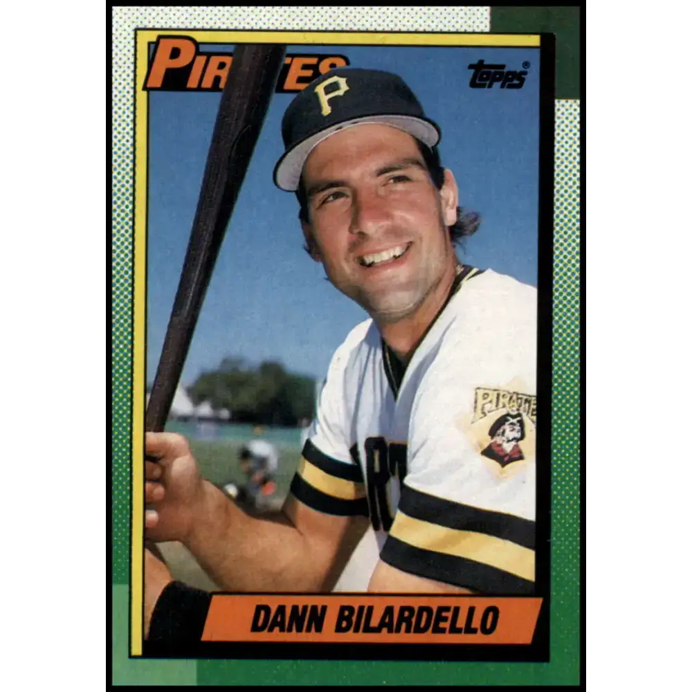 1990 Topps #682 Dann Bilardello NM-MT Pittsburgh Pirates Baseball Card - Baseball Card Single