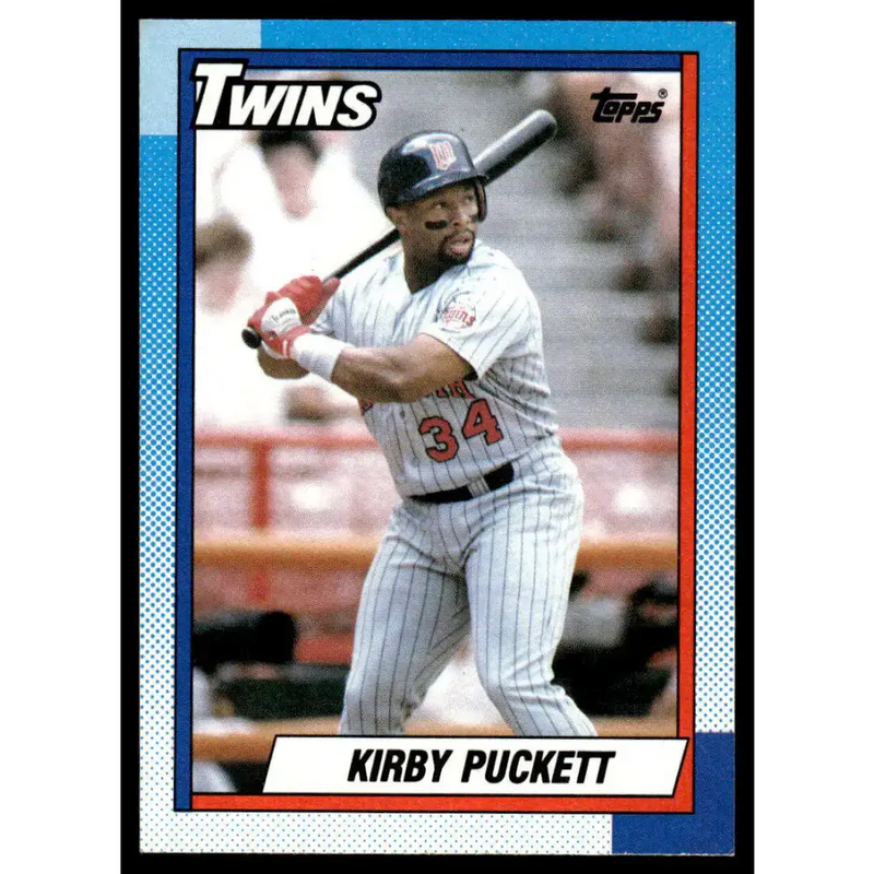 1990 Topps #700 Kirby Puckett EX/NM Minnesota Twins Baseball Card - Baseball Card Single