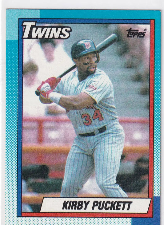 1990 TOPPS #700 KIRBY PUCKETT- MINNESOTA TWINS - Baseball Card Single