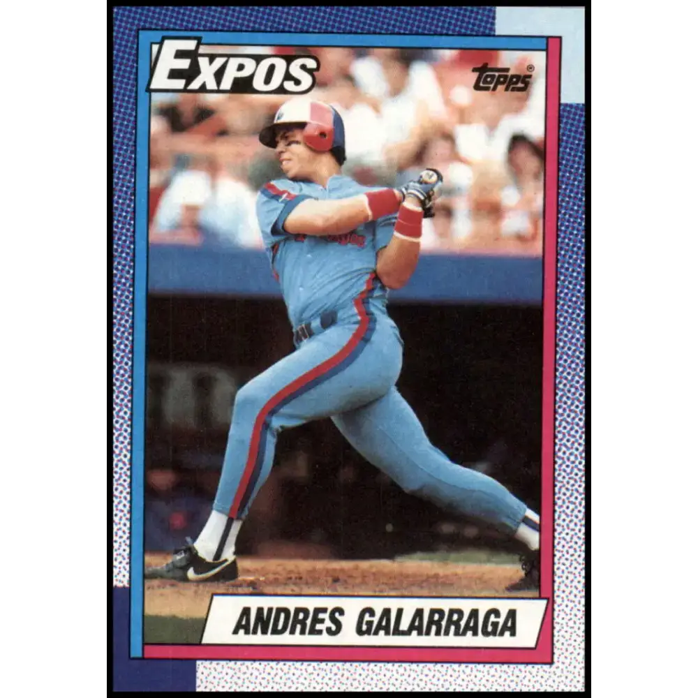 1990 Topps #720 Andres Galarraga NM-MT Montreal Expos Baseball Card - Baseball Card Single