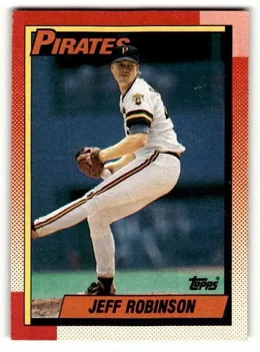 1990 Topps #723 Jeff Robinson Pittsburgh Pirates Baseball Cards EX/N ID:55628 - Baseball Card Single