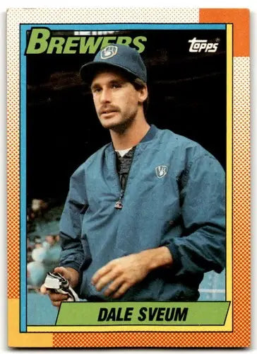 1990 Topps #739 Dale Sveum EX/NM Brewers ID:43469 - Baseball Card Single