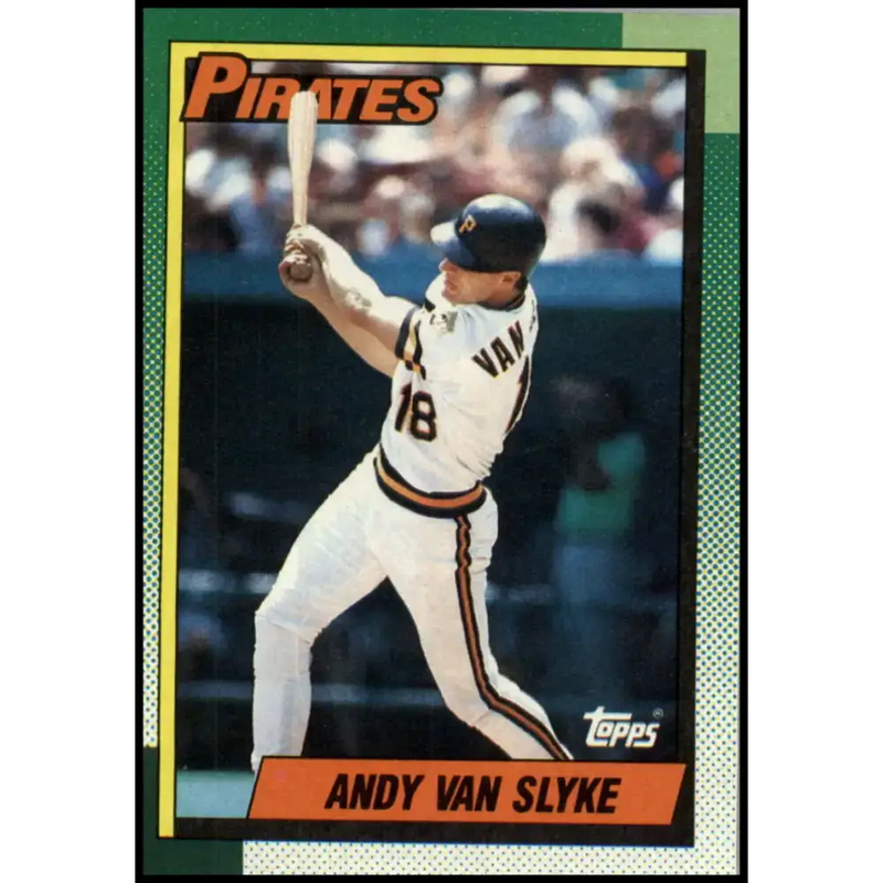 1990 Topps #775 Andy Van Slyke NM-MT Pittsburgh Pirates Baseball Card - Baseball Card Single