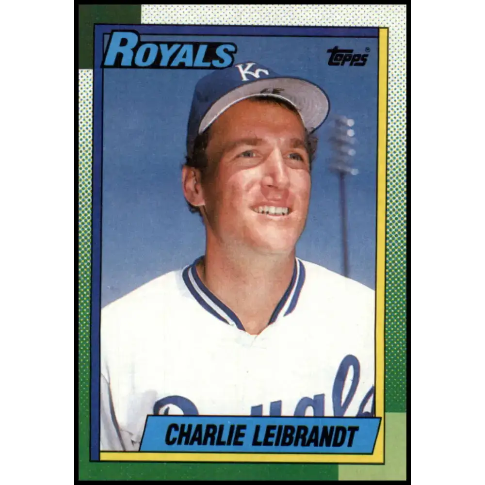 1990 Topps #776 Charlie Leibrandt NM-MT Kansas City Royals Baseball Card - Baseball Card Single