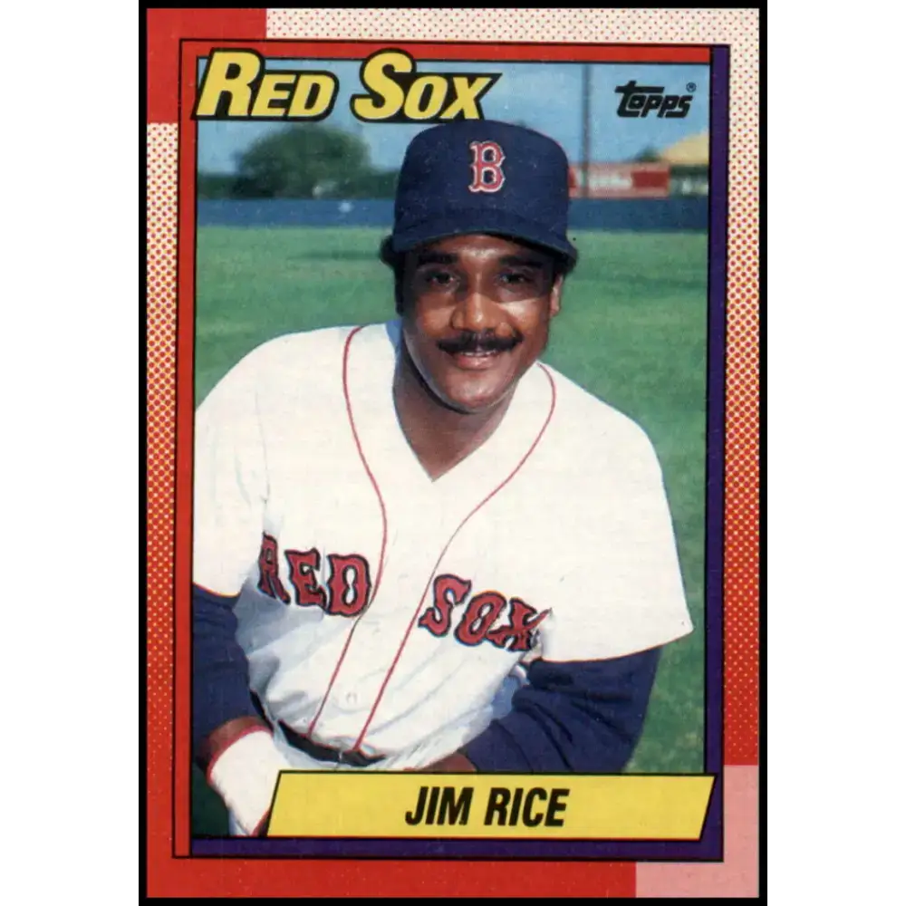 1990 Topps #785 Jim Rice NM-MT Boston Red Sox Baseball Card - Baseball Card Single