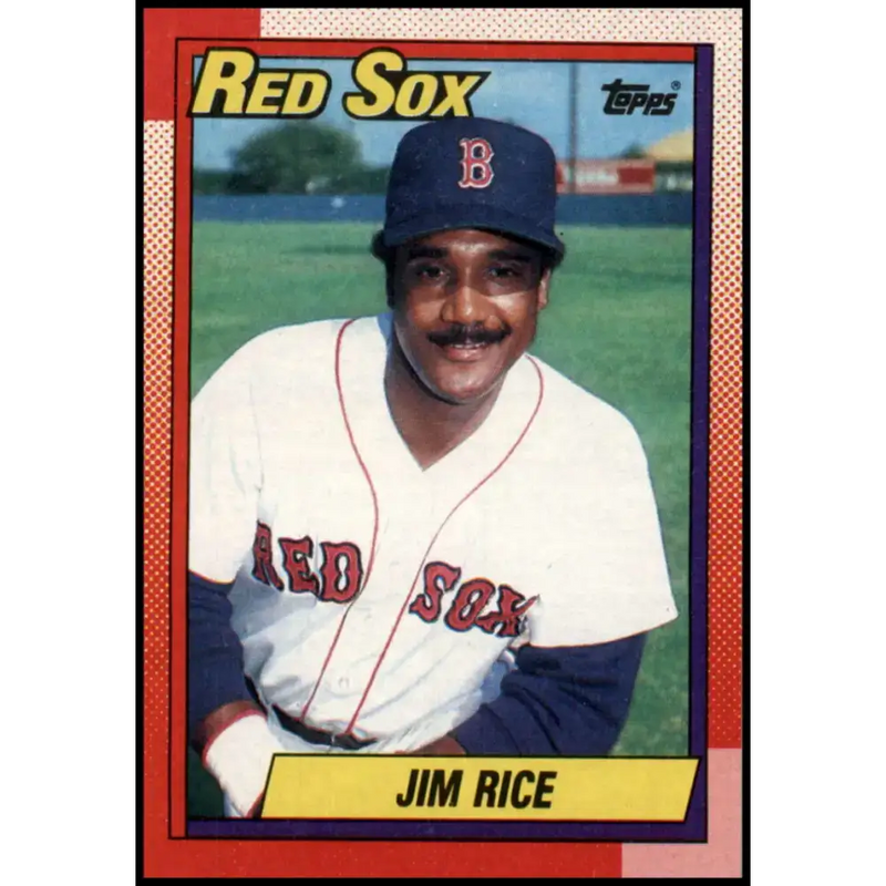 1990 Topps #785 Jim Rice NM-MT Boston Red Sox Baseball Card - Baseball Card Single