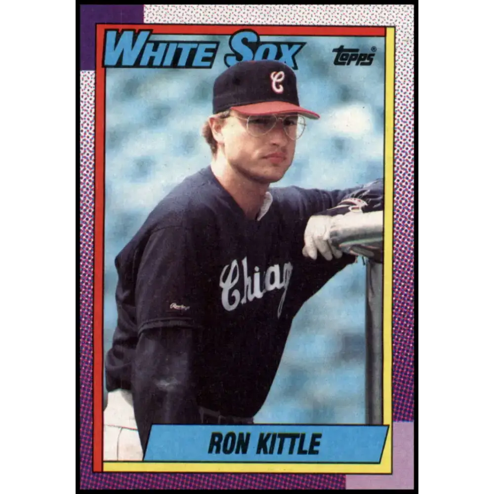 1990 Topps #79 Ron Kittle NM-MT Chicago White Sox Baseball Card - Baseball Card Single