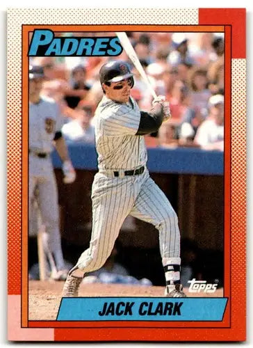 1990 Topps #90 Jack Clark NM Near Mint Padres ID:43460 - Baseball Card Single