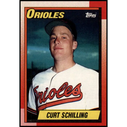 1990 Topps #97 Curt Schilling NM-MT Baltimore Orioles Baseball Card