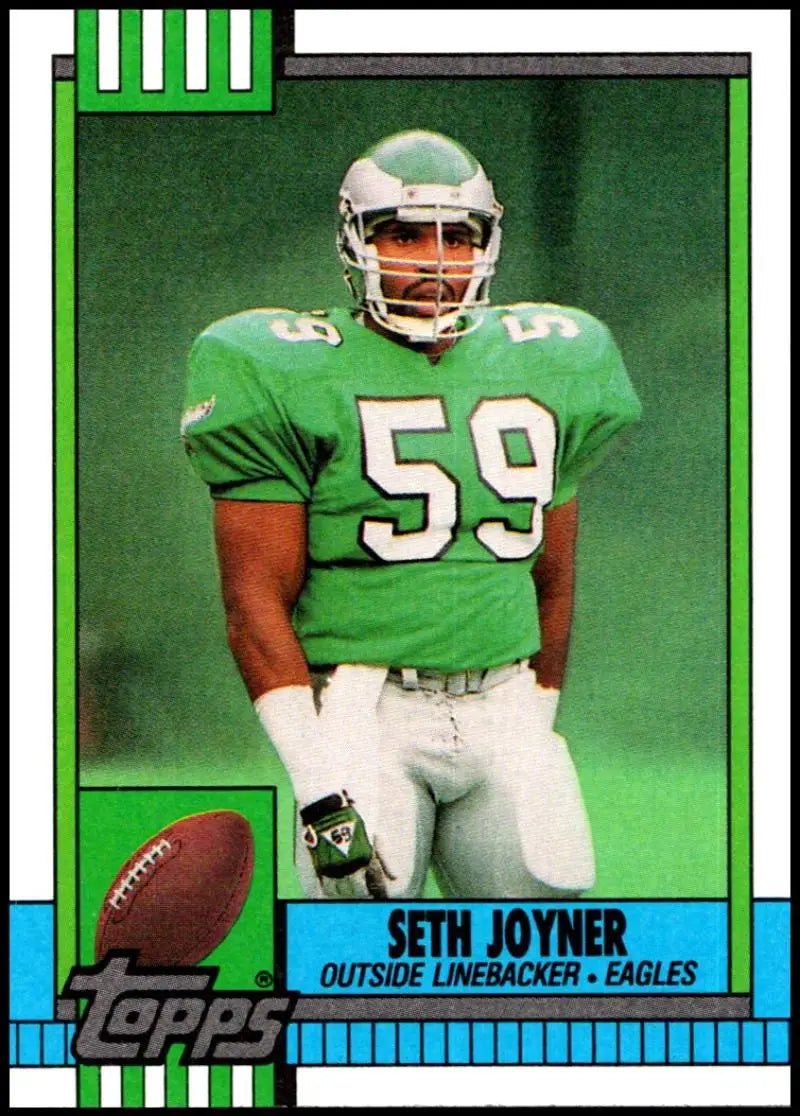 1990 Topps #99 Seth Joyner EX Excellent Philadelphia Eagles Football Card - Football Card Single