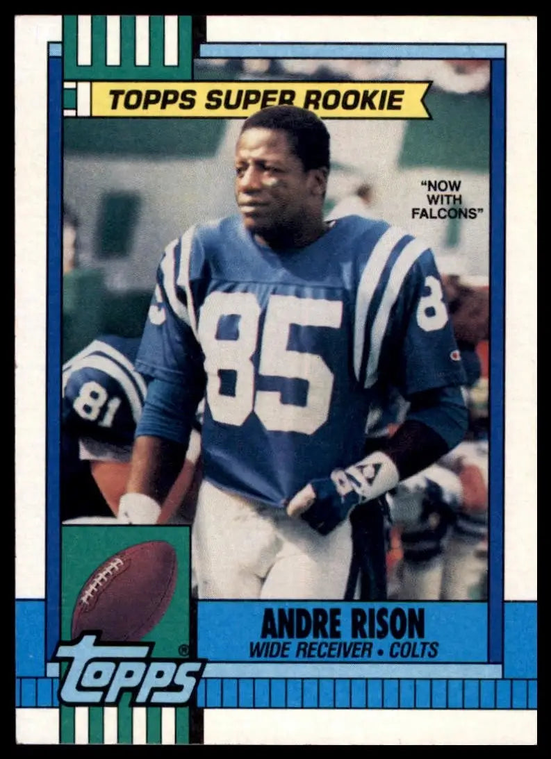 1990 Topps Andre Rison #300 Atlanta Falcons Football Card NFL Sports - Football Card Single