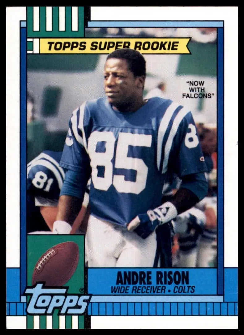 1990 Topps Andre Rison Rookie #300 Indianapolis Colts Football Card NFL Sports