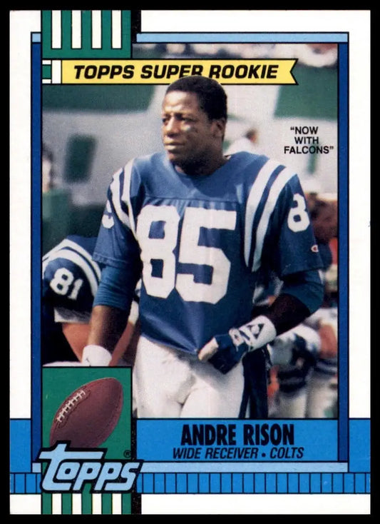 1990 Topps Andre Rison Rookie #300 Indianapolis Colts Football Card NFL Sports - Football Card Single