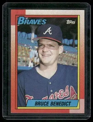 1990 Topps Bruce Benedict #583 Baseball - Baseball Card Single