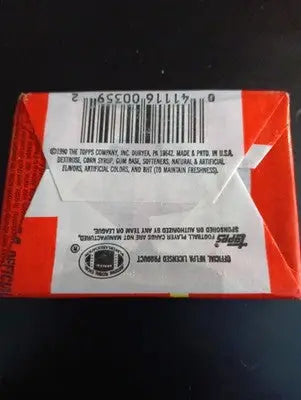 1990 Topps Football - Sealed wax pack. One pack. 15 cards. NFL. EX - EX+ - Football Card Box