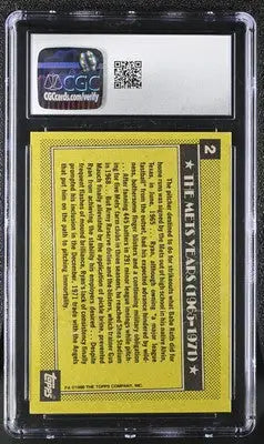 1990 Topps Nolan Ryan #2 Baseball CGC 6