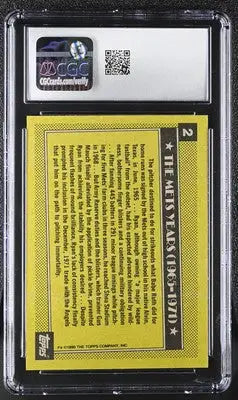 1990 Topps Nolan Ryan #2 Baseball CGC 8.5