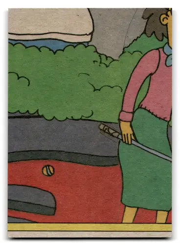 1990 Topps The Simpsons #62 There’s only one cookie left And somebody’s ID:70330 - Non-Sports Card Single
