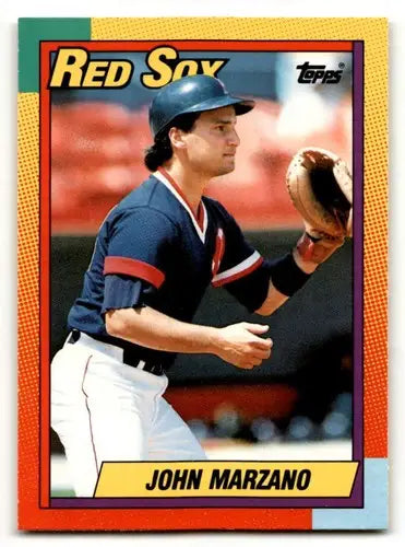 1990 Topps Traded #69T John Marzano Boston Red Sox Baseball Cards NM ID:53971 - Baseball Card Single