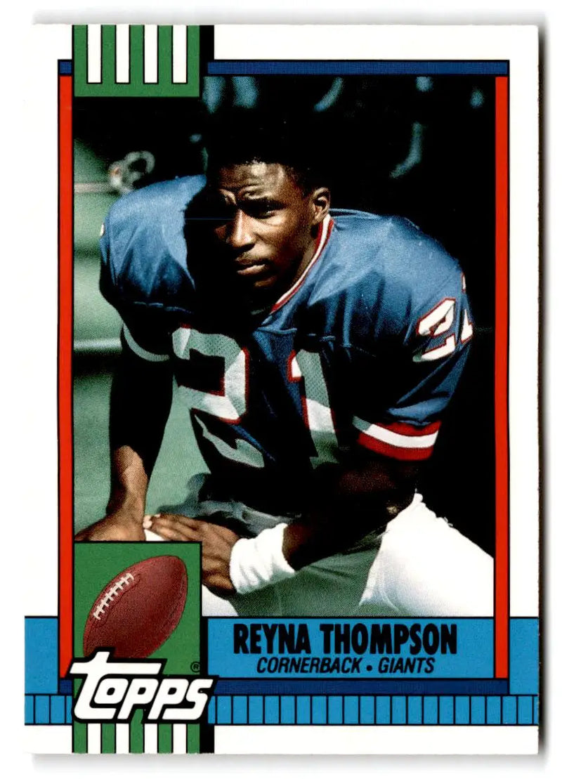 1990 Topps Traded #88T Reyna Thompson - Football Card Single