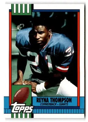 1990 Topps Traded #88T Reyna Thompson - Football Card Single