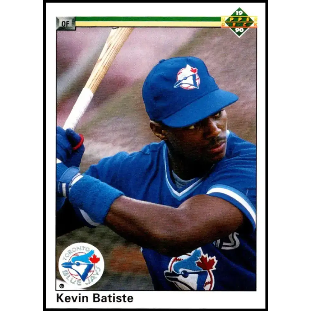 1990 Upper Deck #115 Kevin Batiste NM-MT RC Rookie Toronto Blue Jays Baseball Card - Baseball Card Single