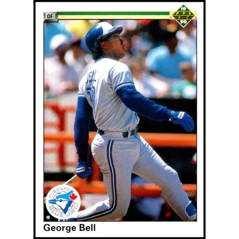 1990 Upper Deck #127 George Bell NM-MT Toronto Blue Jays Baseball Card - Baseball Card Single