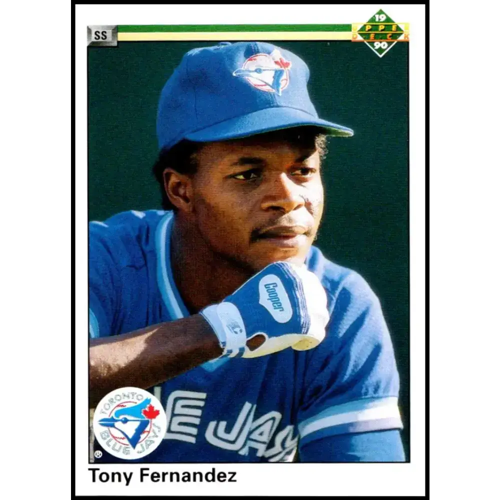 1990 Upper Deck #130 Tony Fernandez NM-MT Toronto Blue Jays Baseball Card - Baseball Card Single