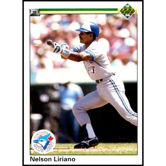 1990 Upper Deck #134 Nelson Liriano NM-MT Toronto Blue Jays Baseball Card - Baseball Card Single
