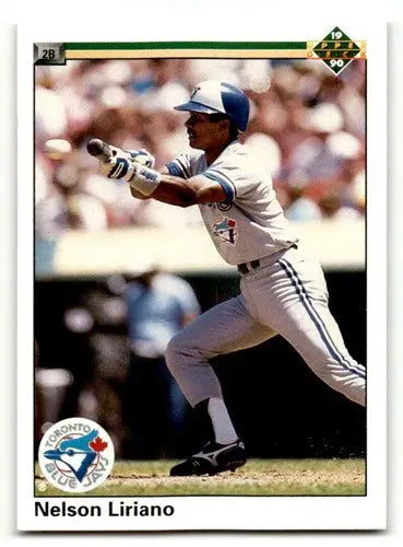 1990 Upper Deck #134 Nelson Liriano Toronto Blue Jays Baseball Cards ID:54204 - Baseball Card Single
