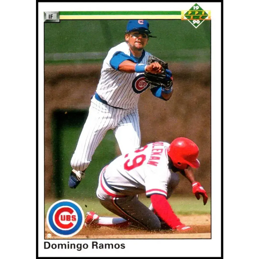 1990 Upper Deck #150 Domingo Ramos UER NM-MT Chicago Cubs Baseball Card - Baseball Card Single