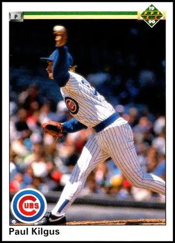 1990 Upper Deck #155 Paul Kilgus NM-MT Cubs - Baseball Card Single