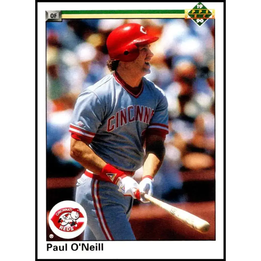 1990 Upper Deck #161 Paul O’Neill NM-MT Cincinnati Reds Baseball Card - Baseball Card Single