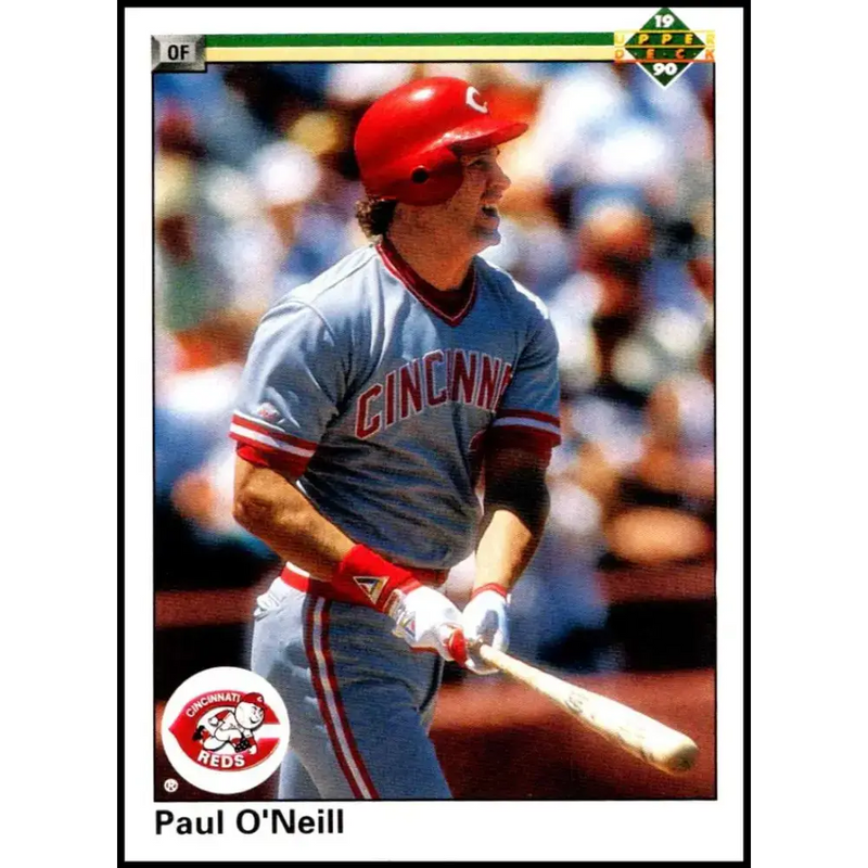 1990 Upper Deck #161 Paul O’Neill NM-MT Cincinnati Reds Baseball Card - Baseball Card Single